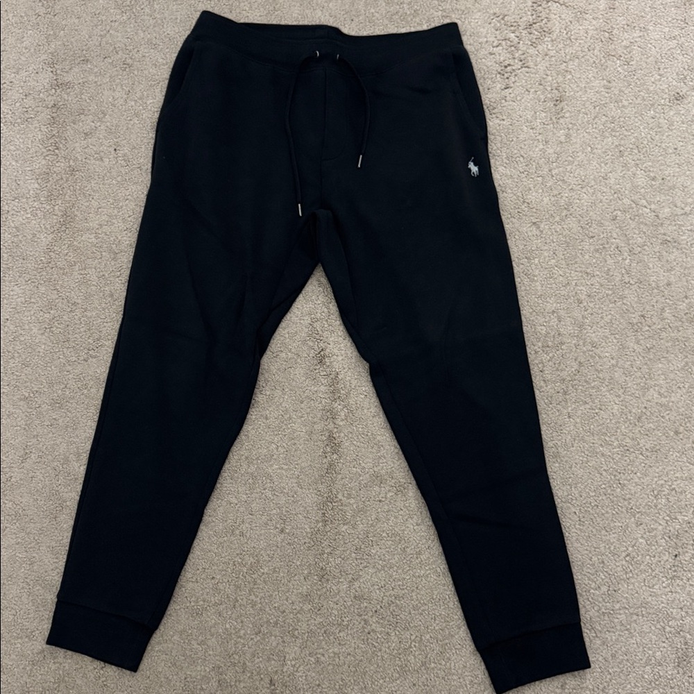 Ralph Lauren Black Polo Joggers